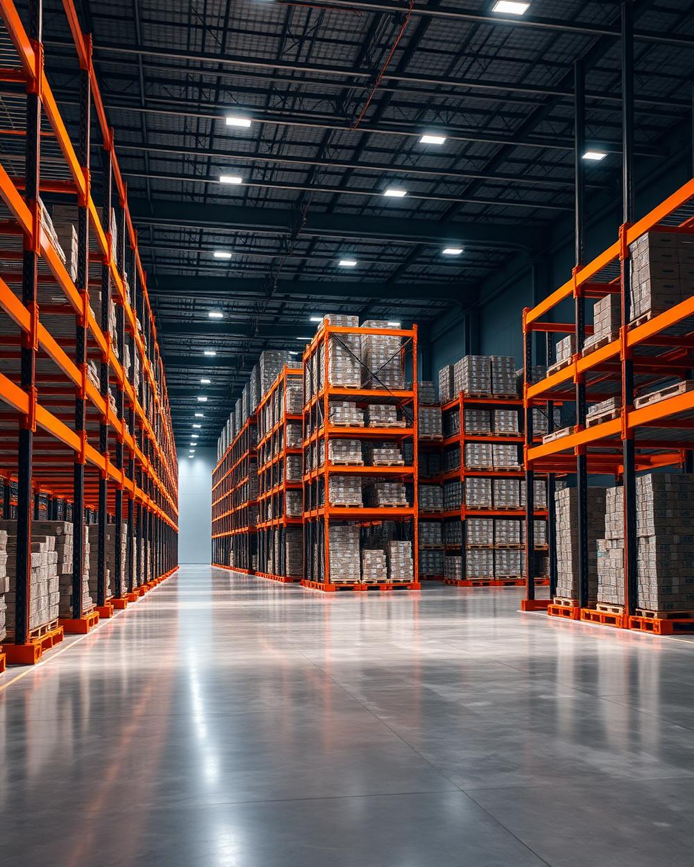 Centro de distribución de Pulsing Inventory